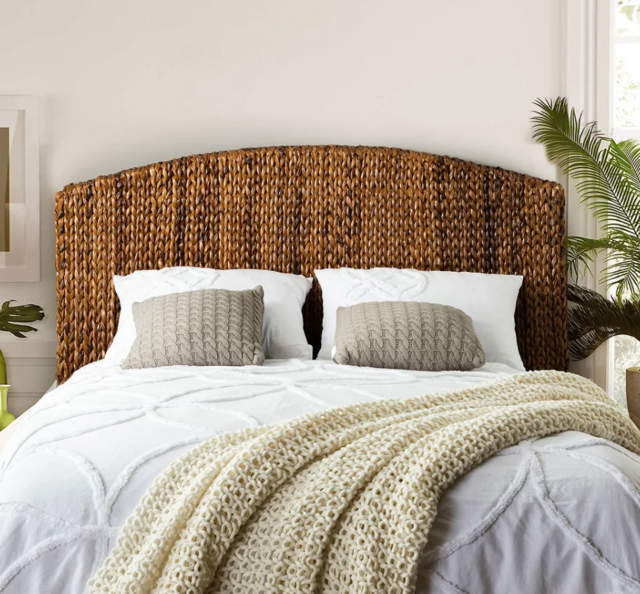 EVITA Rattan Headboard For Bedroom by HULALA HOME