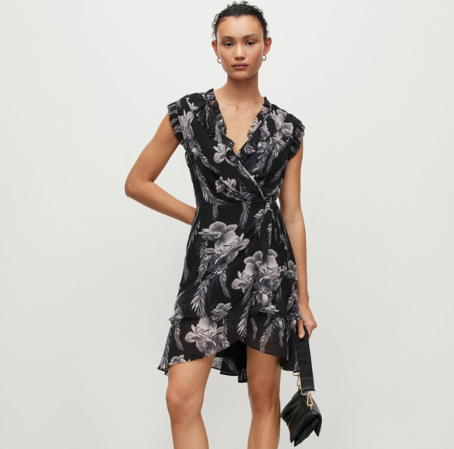 Ari Sleeveless Mia Floral Mini Dress