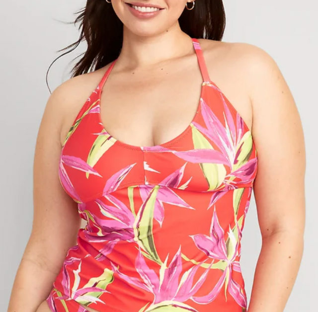 Old Navy Scoop-Neck Tankini Swim Top 