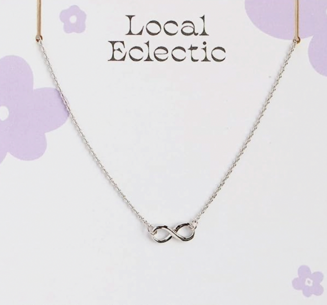 Local Eclectic The Summer I Turned Pretty Silver Infinity Necklace