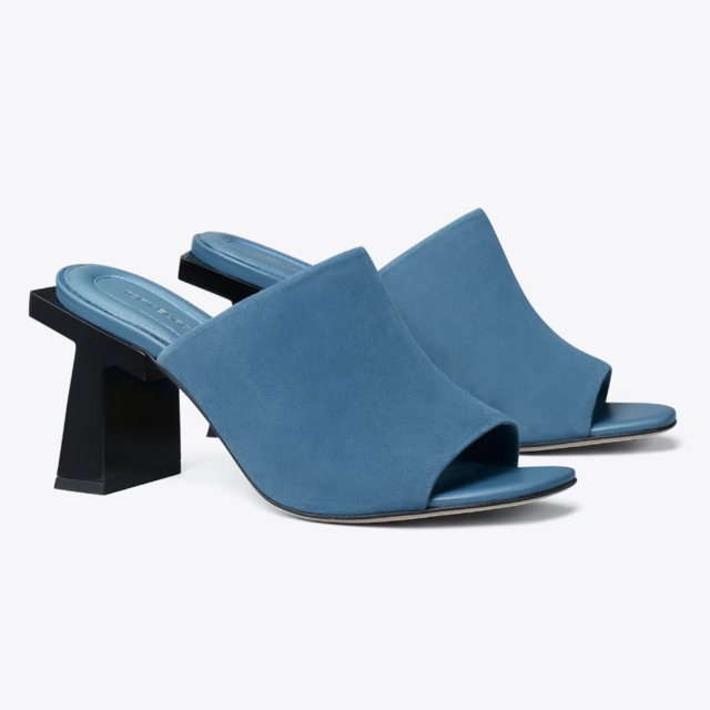 Block T Heel Mule