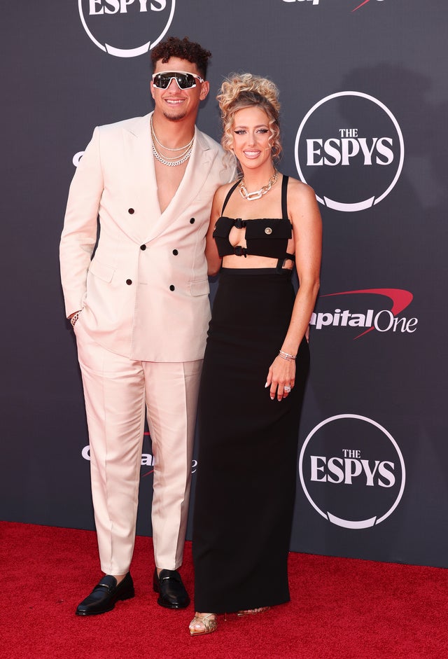 Patrick Mahomes and Brittany Mahomes