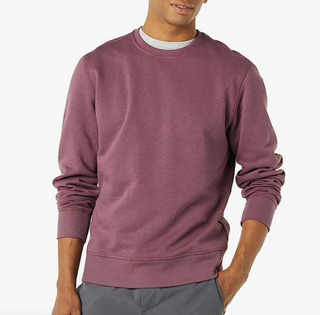 Amazon Essentials Men's Fleece Crewneck Sweatshirt