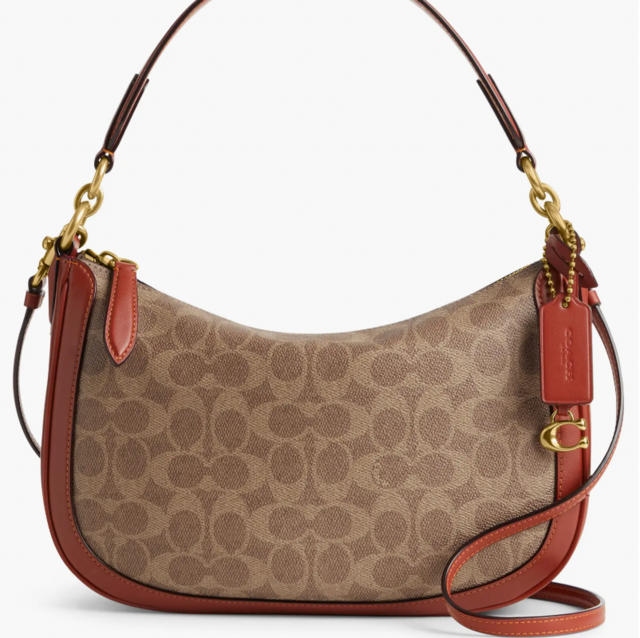 Coach Signature Coated Canvas Crossbody Bag