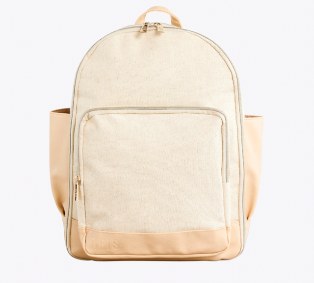 The Backpack in Beige