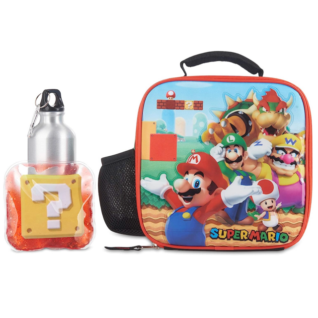 AI Accessory Innovations Super Mario Bros Lunch Box Set