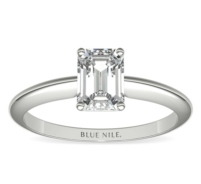 Classic Four-Prong Solitaire Engagement Ring