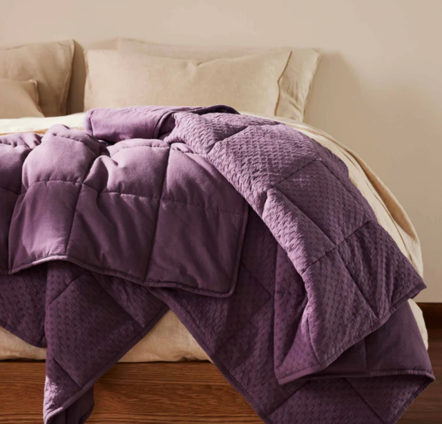 Brooklinen Weighted Throw Blanket