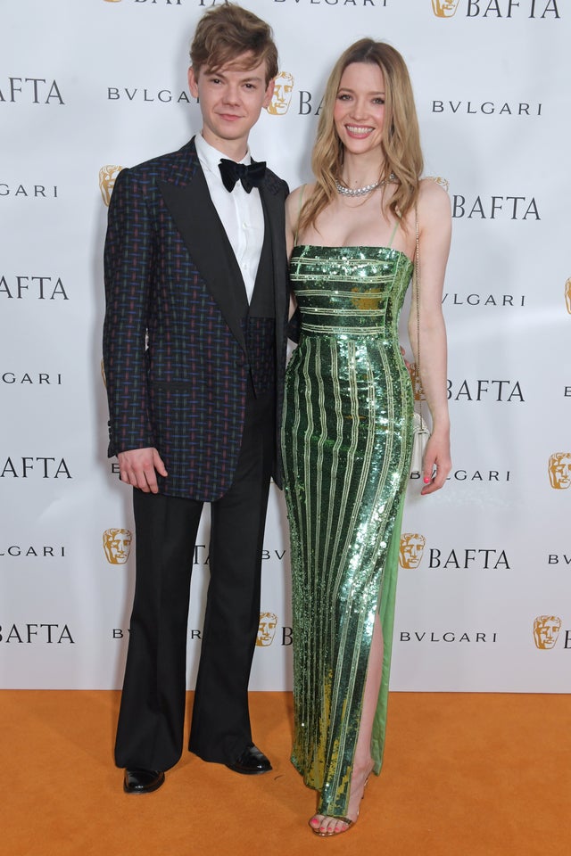 Thomas Brodie-Sangster and Talulah Riley 