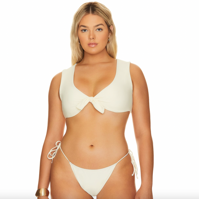 Santori T Shirt Bikini Top and Minimal Bikini Bottom