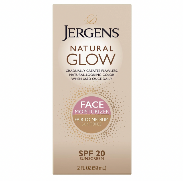 Jergens Natural Glow Self Tanner Face Moisturizer