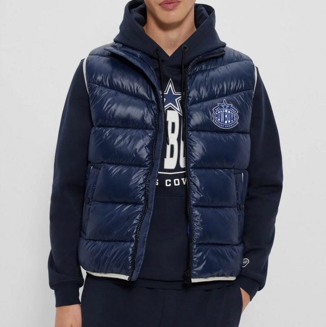 BOSS X NFL Water-Repellent Padded Gilet