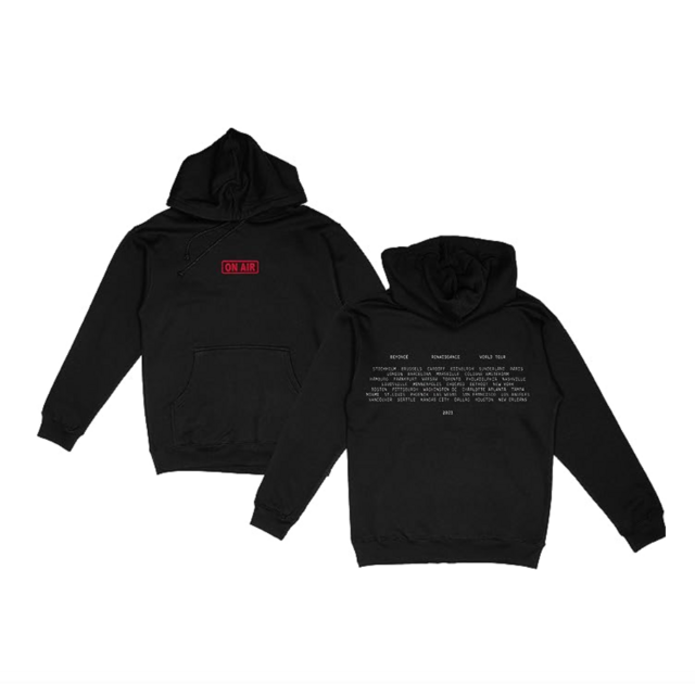 Beyoncé Official Renaissance World Tour Merch on Air Hoodie