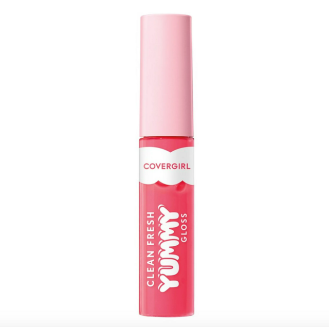 COVERGIRL Clean Fresh Yummy Lip Gloss, 400 Glamingo Pink