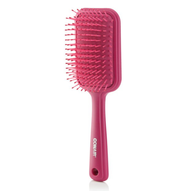 Conair Color Pops Paddle Hair Brush, Pink