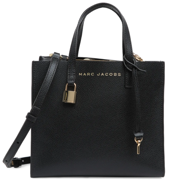 Marc Jacobs Mini Grind Coated Leather Tote