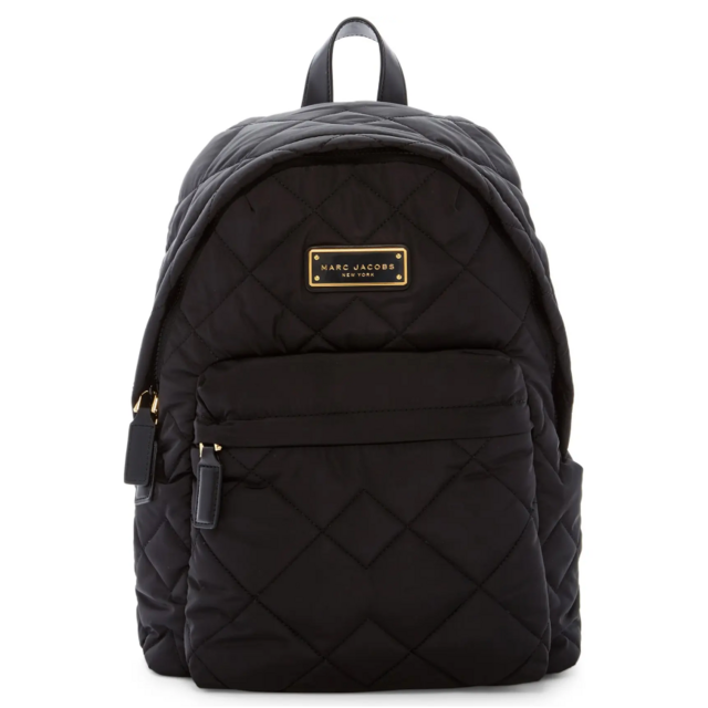 Marc Jacobs Quilted Nylon School Backpack