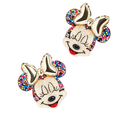 BaubleBar Bday Minnie Mouse Disney Earrings