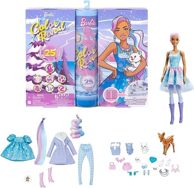 Barbie Color Reveal Advent Calendar