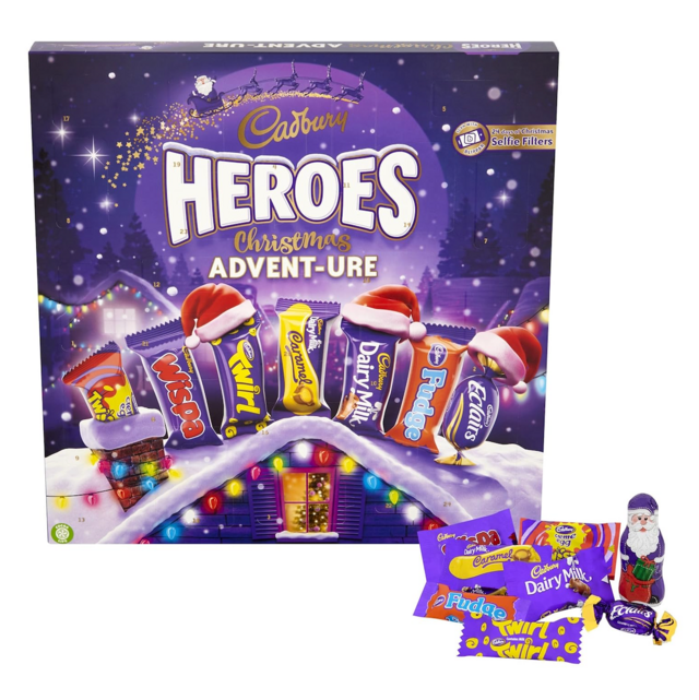 Cadbury Dairy Milk Heroes Advent Calendar