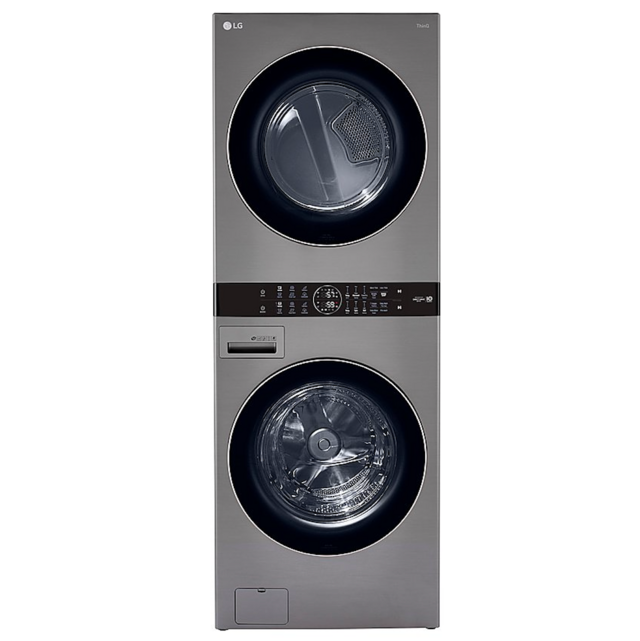 LG 4.5 Cu. Ft. Smart Front Load Washer and 7.4 Cu. Ft. Electric Dryer