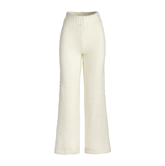 SKIMS Off-White Knit Cozy Lounge Pants SKIMS