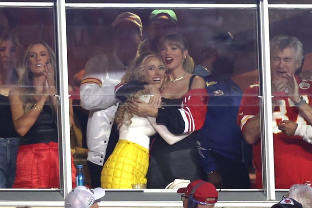 Brittany Mahomes and Taylor Swift