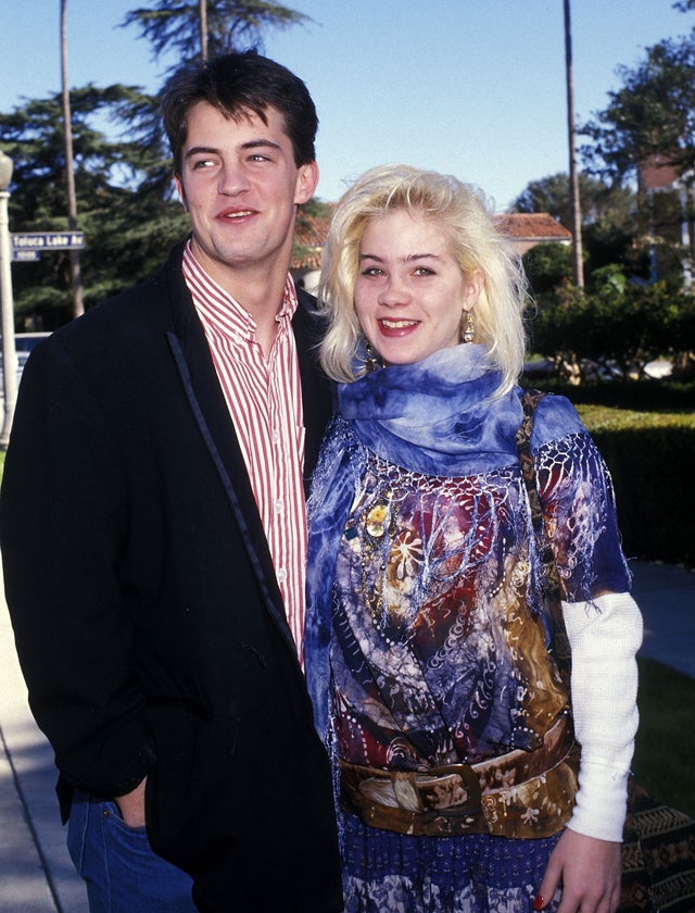 Matthew Perry and Christina Applegate