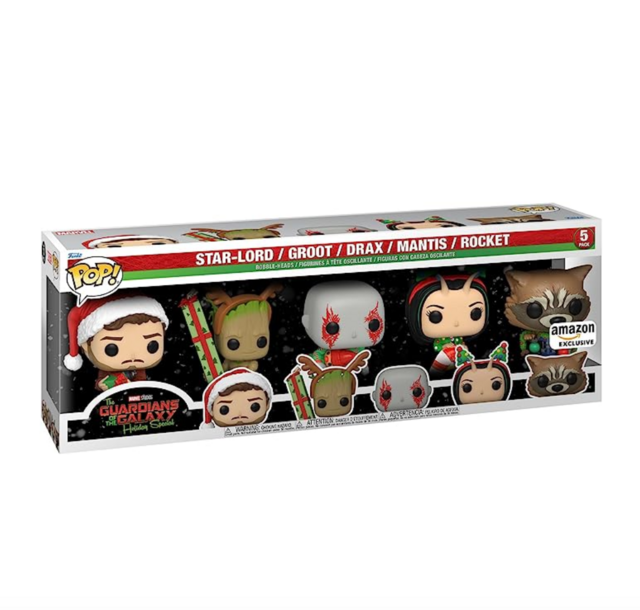 Funko Pop! Marvel Holiday: Guardians of The Galaxy 5-Pack