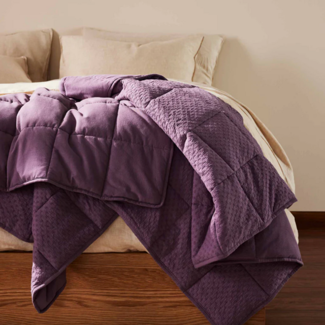 Brooklinen Weighted Throw Blanket