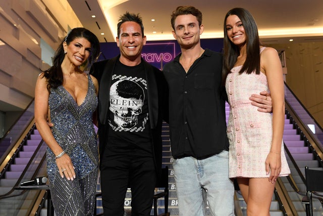 Teresa Giudice, Louie Ruelas, James Kennedy, and Ally Lewber 