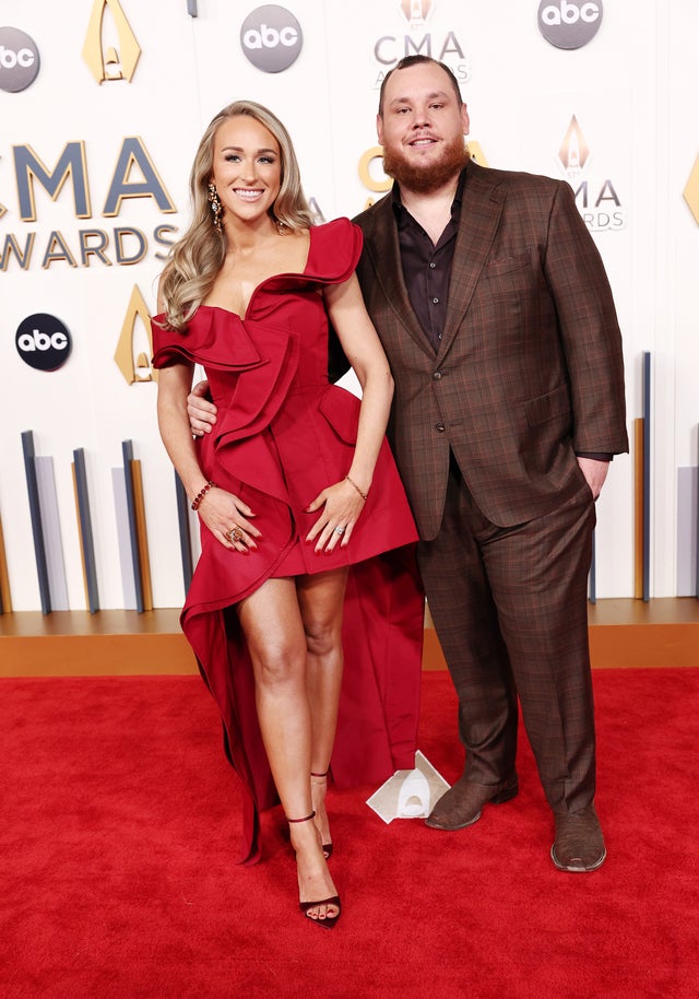 Nicole Hocking and Luke Combs