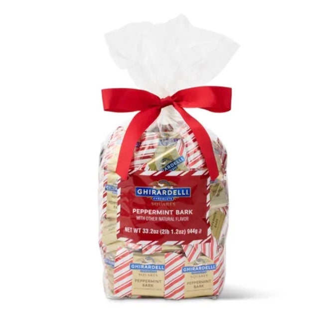 Ghirardelli Peppermint Bark Gift Bag