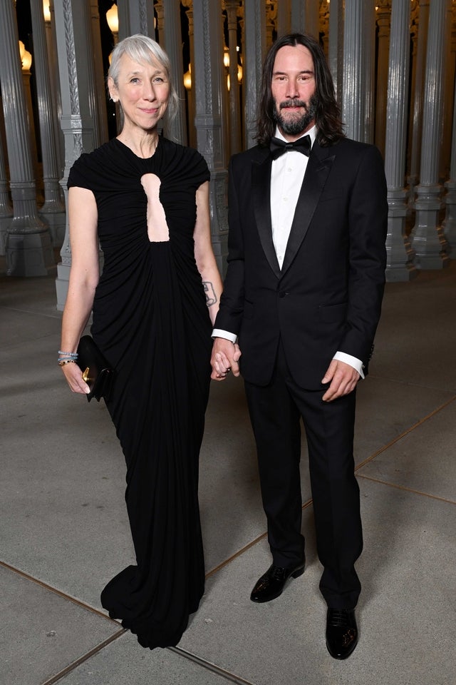 Keanu Reeves and Alexandra Grant