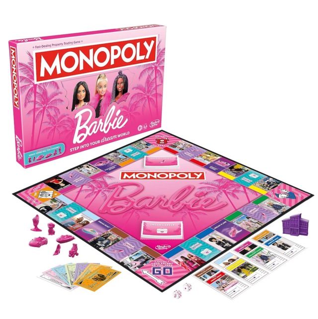 Monopoly: Barbie Edition Board Game