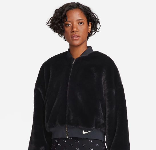 Nike Sportswear Women's Reversible Faux Fur Bomber