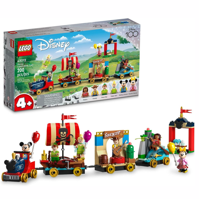 LEGO Disney 100 Celebration Train Building Toy