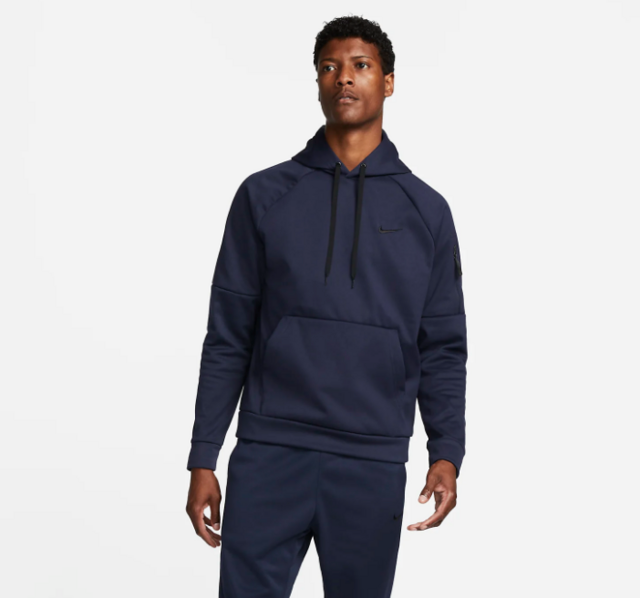 Nike Therma Men's Therma-FIT Hooded Fitness Pullover