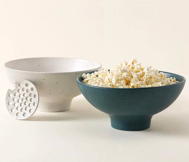 The Popcorn Bowl with Kernel Sifter