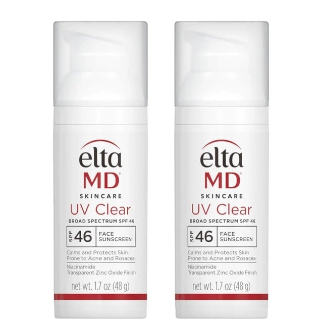 EltaMD UV Clear SPF 46 Broad-Spectrum Duo