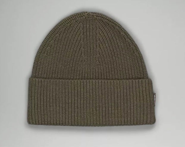 Ribbed Merino Wool-Blend Knit Beanie