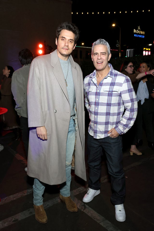 John Mayer and Andy Cohen