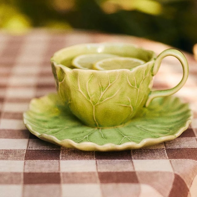 Lilypad Teacup and Saucer Set