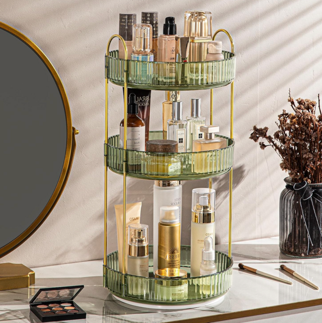 Dimcapo Rotating Makeup Organizer