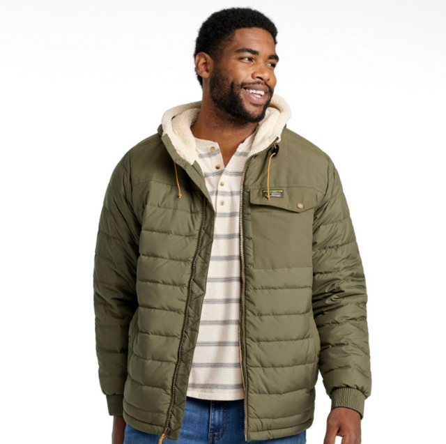 L.L. Bean Men's Mountain Classic Down Hooded Jacket