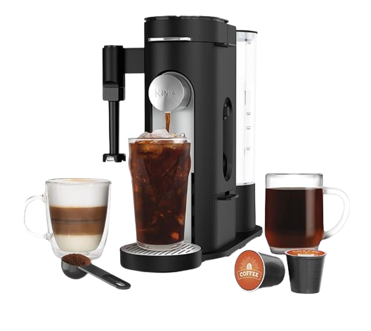 Ninja PB051 Pods & Grounds Specialty Single-Serve Coffee Maker