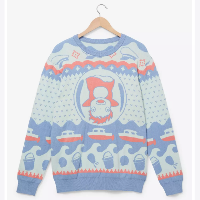 BoxLunch Exclusive Studio Ghibli Ponyo Holiday Sweater