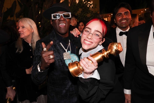 Flavor Flav and Billie Eilish