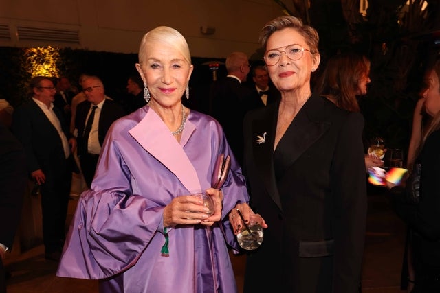 Helen Mirren and Annette Bening