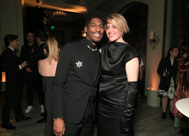 Jon Batiste and Greta Gerwig 